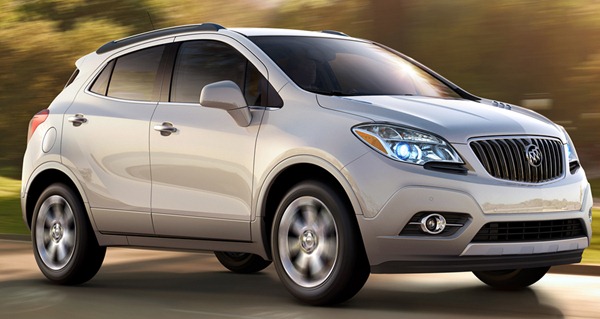 2014 Buick Encore in White Pearl Tricoat